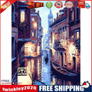 Venice DIY Paint By Number Oil Painting Canvas Frameless Picture Decoration