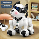Electronic Dancing Smart Remote Control Robotic Patrol Dog Pets Toys White