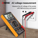 ANENG AN9205 LCD Digital Multimeter Voltmeter Resistance Tester (Yellow) Newly