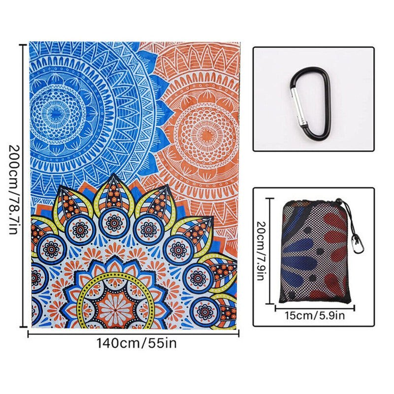 Waterproof Beach Blanket Portable Outdoor Hiking Picnic Camping Playing Mat