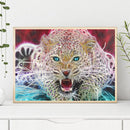 5D DIY Special Shaped Diamond Painting Tiger Cross Stitch Kit Home Bedroom Decor