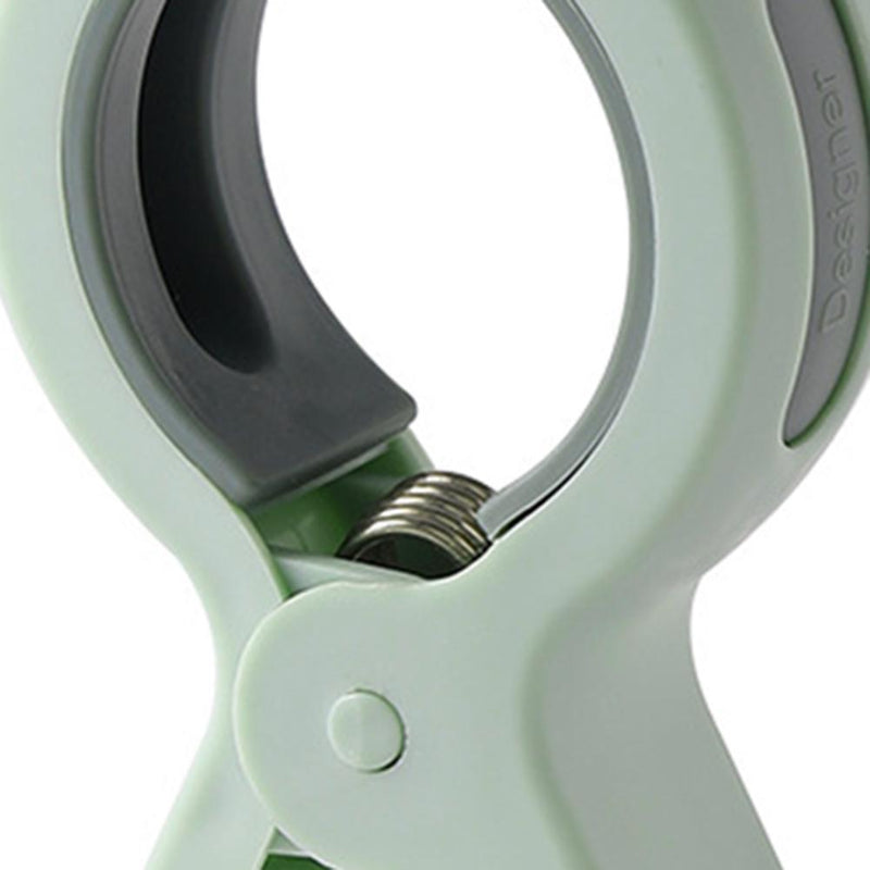 3pcs Beach Towel Clips Laundry Quilt Clamp Clothes Pins Drying Rack (Green)