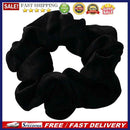 Ladies Scrunchies Satin Cloth Hair Rings Rope Pure Color Hairband Accessories