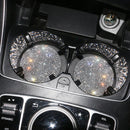 Silicone Round Non-slip Coaster - Car Accessory & Shinning Decor (White) Newly