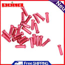 50Pcs Bicycle Brake Shift Lever Internal Cable Tips Aluminum Alloy MTB Bike