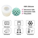 Silicone Mold DIY Wax Scented Candles Mould for Making Handmade Candles Soap