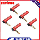 90 Degree Universal 3.5mm OMTP CTIA Headphone Converter Adapter Connector