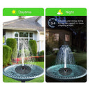 3.5W Solar Bird Bath Fountain Pump Solar Powered Floating Water Fountain Pump
