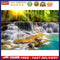 5D Full Round Drill Diamond Painting Kit River Scenery House Decor for Adults