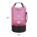 PVC Waterproof Dry Bag Swimming Kayaking Boating Drift Storage (Pink 10L)