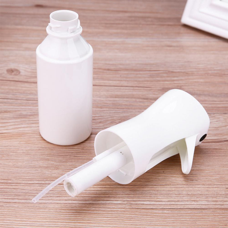 Hairdressing Spray Bottle Salon Barber Hair Tools Water Sprayer(White)(S)