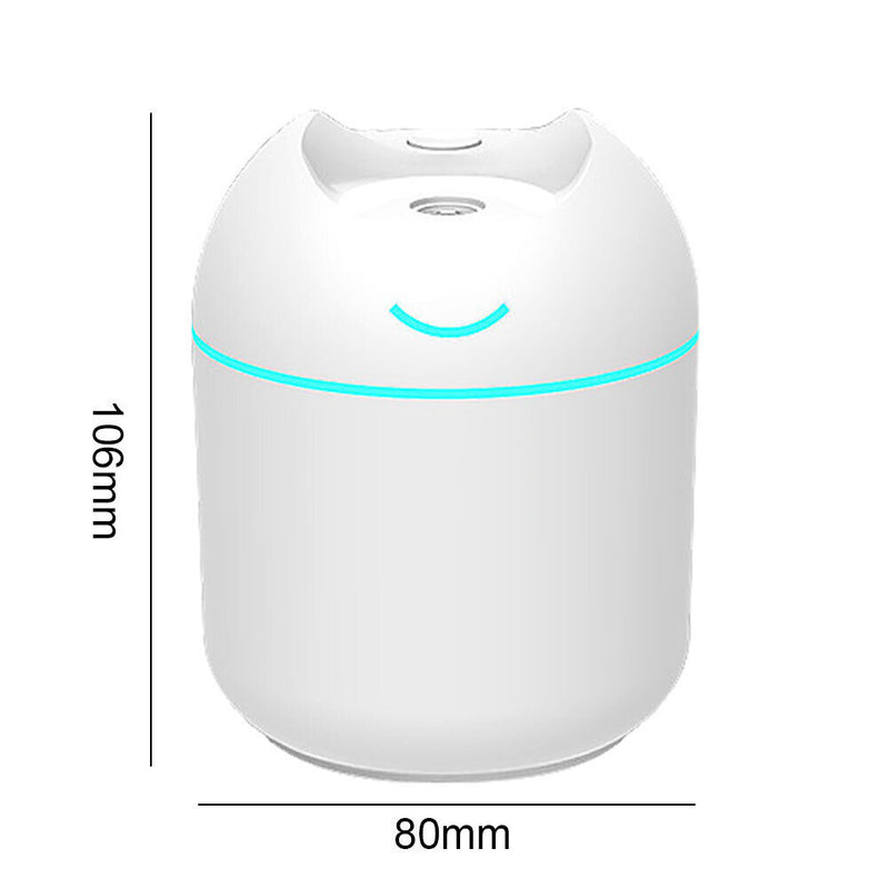 Mini Air Humidifier Essential Oil Diffuser USB Home Car Office Mute Aromatherapy