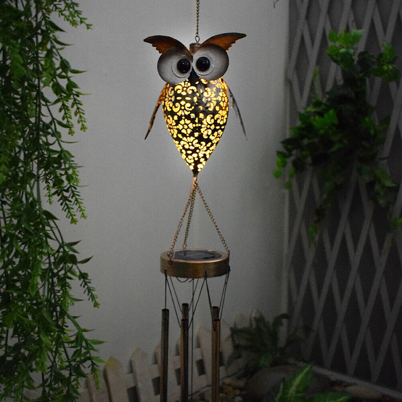 Solar LED Owl Bird Lights Garden Balcony Path Yard Patio Decoration Lights