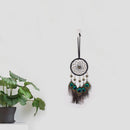 Akaddy Peacock Feathers Handmade Dreamcatcher Craft Dream Catcher Net Home Deco