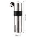 Stainless Steel Coffee Bean Mill Manual Coffee Grinder Adjustable Knob Setting