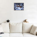 5D DIY Diamond Painting Winter Snow Elk Cross Stitch Embroidery Rhinestones Home