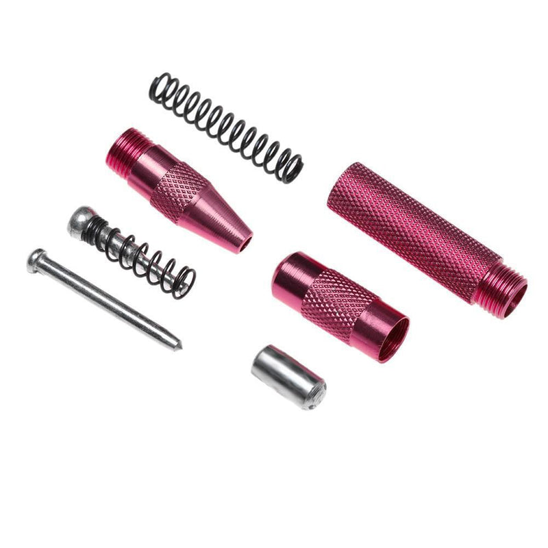 Automatic Centre Punch Steel Spring Loaded Marking Holes Hand Tool(Red) Newly