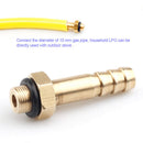 Outdoor Camping Gas Tank Refill Adaptor Valve Gas Can Filling Joint (10mm) Newly