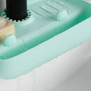 Faucet Splash-Proof Draining Rack Silicone Kitchen Sink Collection Pad Non-Slip.