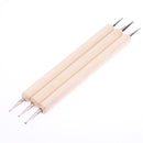 25PCS/Set Manual Leather Carving Stamp Hammer Embossing Beveler Tools Kit
