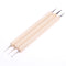 25PCS/Set Manual Leather Carving Stamp Hammer Embossing Beveler Tools Kit