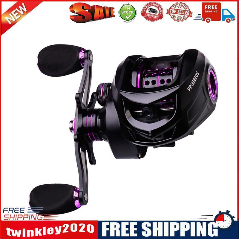 PROBEROS Baitcasting Reel 7.2/1 10kg Spool Max Drag 3+1BB Reel (CW10 Right)
