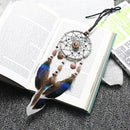 Mirror Ornament Pendant Chic Feather  Car Interior Dream Catcher Handcraft
