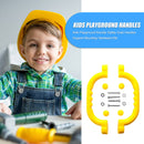 1 Pair Kids Playground Nonslip Safety Grab Handles Mounting Hardware Kit Su