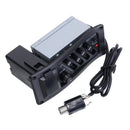 4 Band Eq Equalizer Piezo Pickup Eq-7545R Acoustic Guitar Preamp Tuner