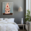 DIY Digital Picture Goblin Nurse Oil Painting By Numbers Kit Acrylic Handicraft