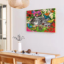Diamond Painting 5D DIY Cat Full Round Drill Rhinestone Picture (NH1195) Newly