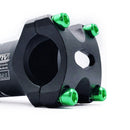 6pcs Mountain Bike Stem Bolts Titanium M5x18mm Allen Head Stem Screws w/ Wa