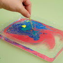 6 Color/set Marbling Painting Kits DIY Paintings on Art Creative Water B7I5