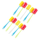 Handy Feeding Cup Infant Baby Bottle Brush Cleaning Tool Sponge Nipple Cleaner