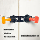 76pcs Flooring Wall Tile System Leveler Angle Leveling Wedge Spacers with Wrench