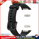 Strap Replacement for HUAWEI Band 6 TPU Wristband for HONOR Band 6 (Black) Newly