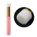Portable Wood Handle Eyelash Cleaning Brush Durable Lashes Extension Nose Bru
