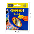 12 Colors Wooden Colorful Pencils Secret Garden Theme Coloring Pen Art Tool