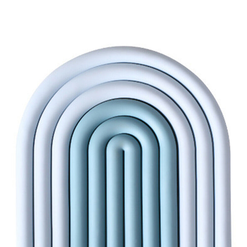 Home Rainbow Silicone Coaster Table Mat Removable Non-slip Heat Insulation Pa