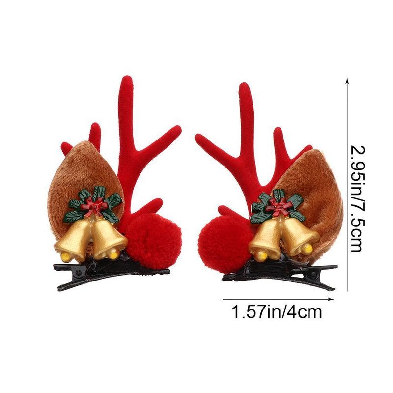 Decorations Hair Accessories Christmas Hair Clip Headwear Children Hairpin
