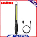 1pc Stepless Dimming COB Inspection Light with Magnet Hook for Car Repair