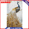 Golden Peacock Oil Paint By Numbers Kits Canvas Picture Wall Art DIY Craft Decor