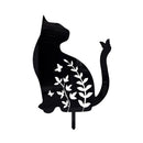 Acrylic Animal Stake Sign Fashion Appearance Yard Art Sculptures Yard Lawn