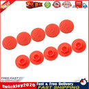 10pcs MTB Bicycle Headset Cover Stem Road Bike Hexagon Screw Cap (Red M6) Newly
