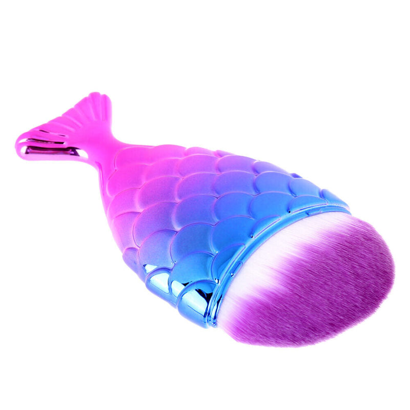 1pc Fish Shaped Large Makeup Powder Blush Contour Blending Brush(08)