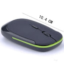 Adjustable DPI Computer Peripherals USB Receiver Gaming Mice Wireless Mouse