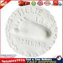 20g Baby Care Hand Foot Inkpad Soft Clay Washless Footprint Mud (White) Newly