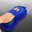 Chenille Microfiber Car Wash Sponge Non Scratch Auto Motorcycle Cleaning Sp