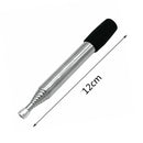 Stainless Steel Blow Fire Tube Portable Retractable Mouth Blowpipe Fire Start