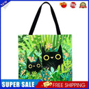 Cartoon cat Printed Shoulder Shopping Bag Casual Large Tote Handbag F
